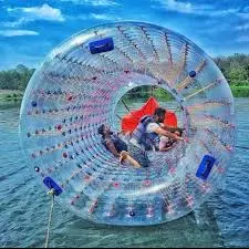 Water zorbing activity in Dandeli