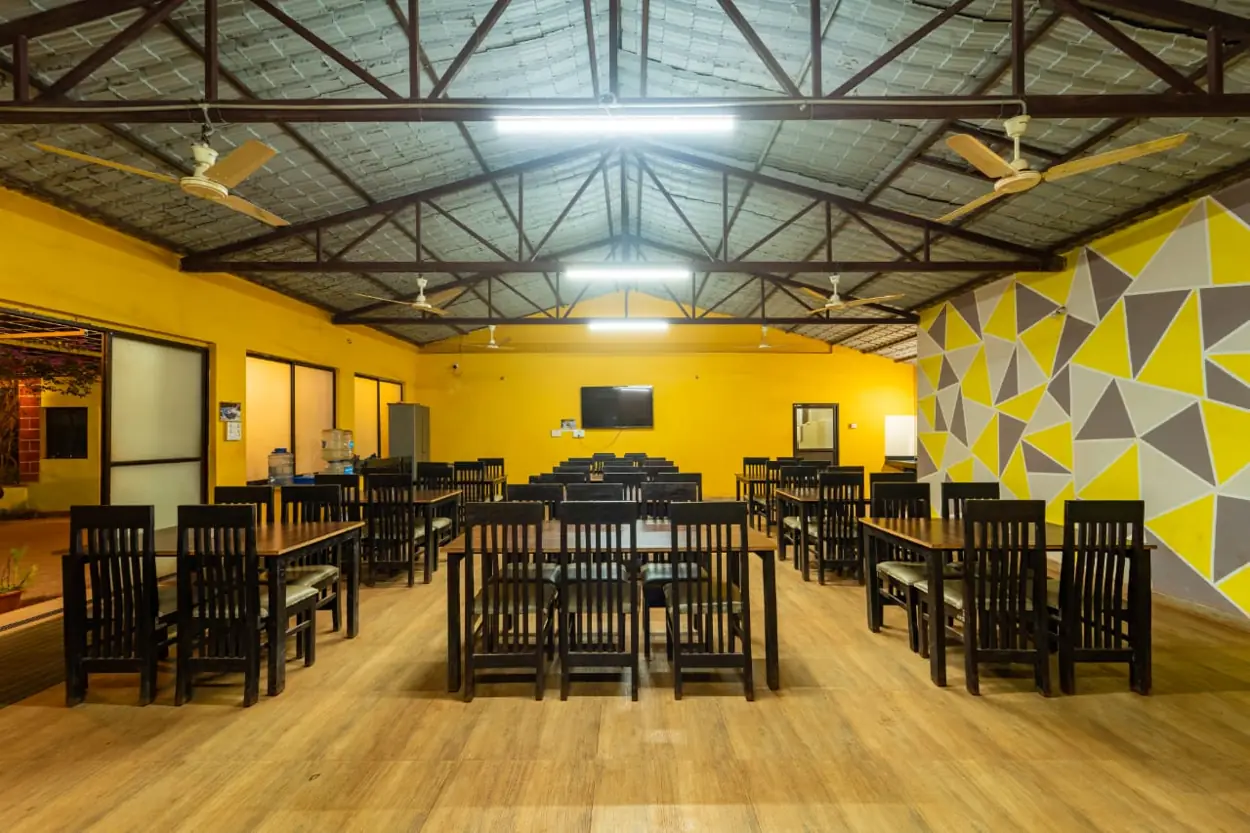 Dining hall at Nature & Adventure Stay